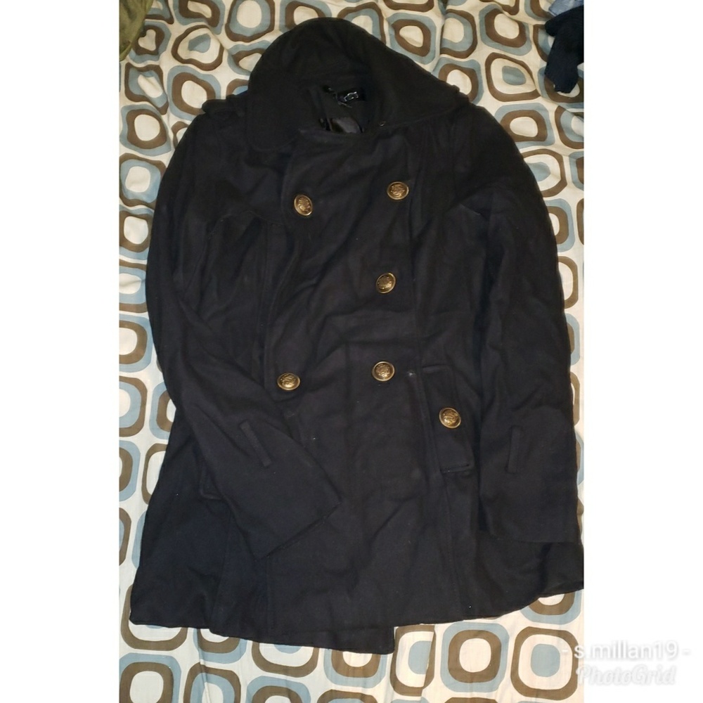 Black winter coat